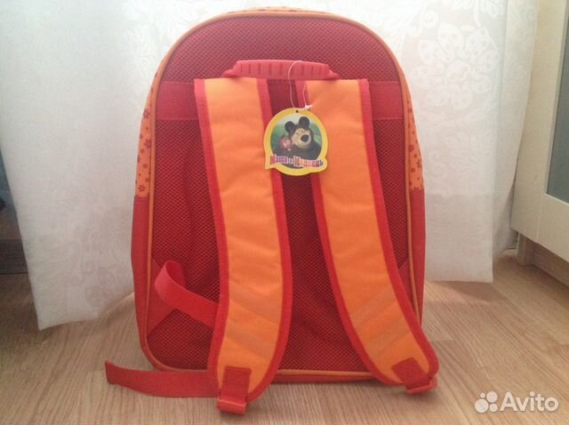 Рюкзак для школы. Маша и медведь