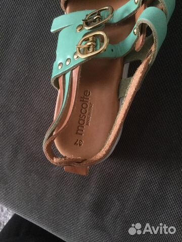 Кожаные босоножки Mascotte