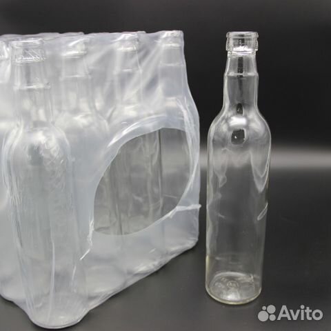 Бутылка водочная Гуала 0,5л (20шт. в пленке) Бутылка водочная Гуала 0,5л (20шт. в пленке)