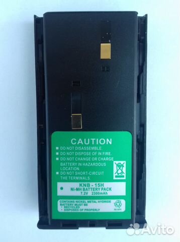 Аккумулятор KNB-15H (для kenwood TK-2107, TK-3107) Аккумулятор KNB-15H (для kenwood TK-2107, TK-3107)