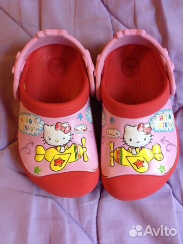 Crocs hello kitty