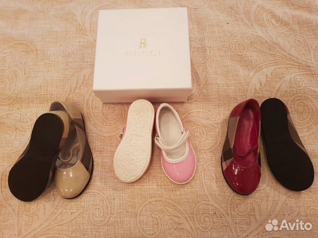 Детские туфли Burberry Gucci Детские туфли Burberry Gucci