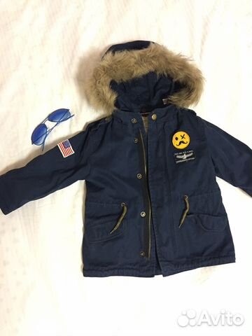 Куртка парка Zara Baby Boy 1,5-2 года