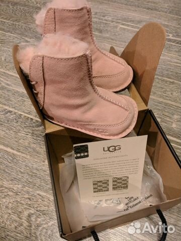 Сапоги Ugg Угги детские новые оригинал 22р. Розовы