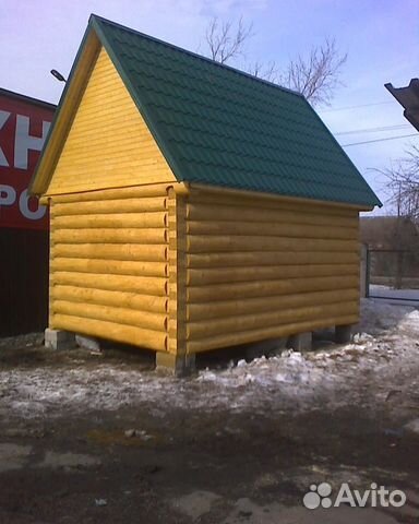 Сруб (4x6) бани стандартной комплектации