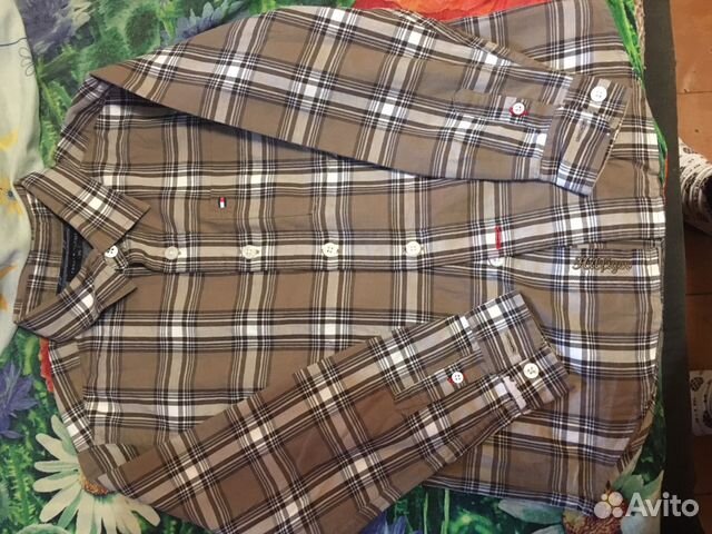 Детская рубашка Tommy Hilfiger Детская рубашка Tommy Hilfiger