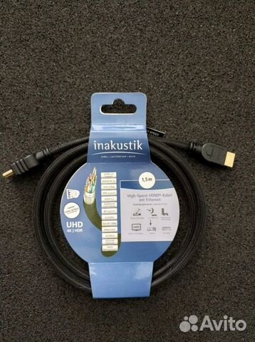 Inakustik hdmi 2.0 UHD 4К