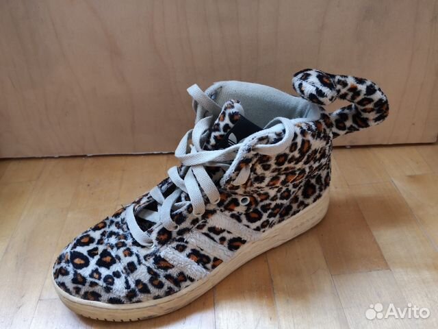 Кроссовки Jeremy Scott x Adidas leopard оригинал