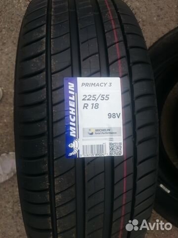 Новые Michelin Primacy 3 225/55 R18 V, Испания Новые Michelin Primacy 3 225/55 R18 V, Испания