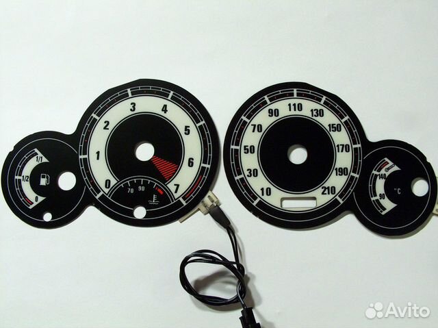 Citroen Berlingo (03-08) тюнинг шкалы приборов Citroen Berlingo (03-08) тюнинг шкалы приборов