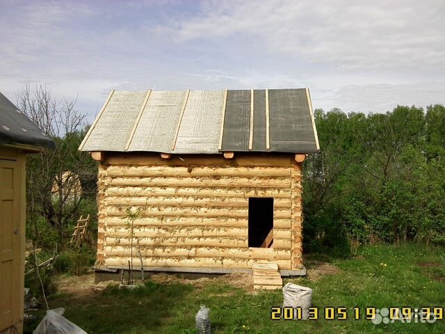 Сруб бани - 4x5 м Сруб бани - 4x5 м