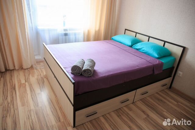 

1-к. квартира, 36 м², 2 кровати