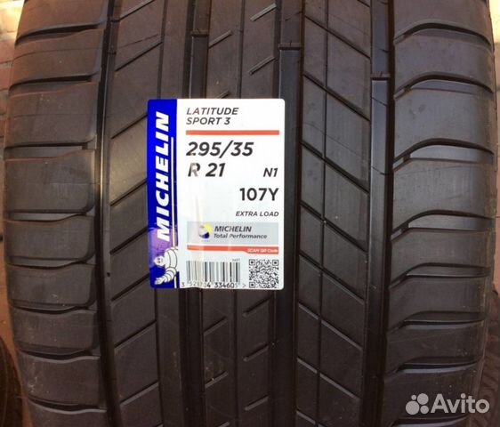 Новые Michelin Latitude Sport-3 N1 295/35R21 107 W