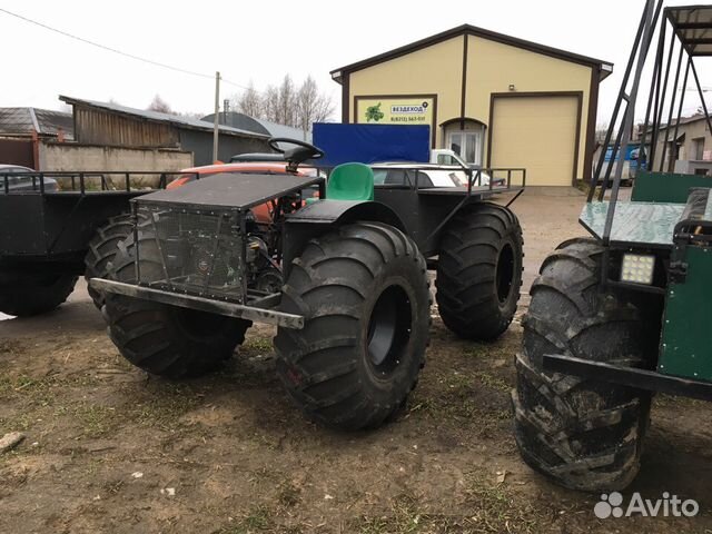 Вездеход. Болотоход плавающий Вепрь