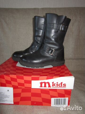Сапоги для мальчика натуральная кожа M Kids