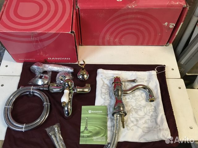Комплект смесителей bandini. Италия Оригинал