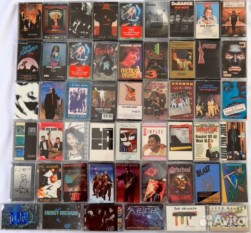 Американские нераспечатанные аудиокассеты 80-90г