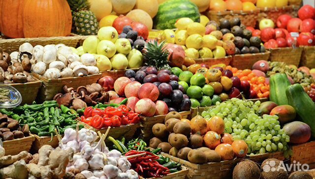Овощи фрукты зелень в ассортименте с доставкой