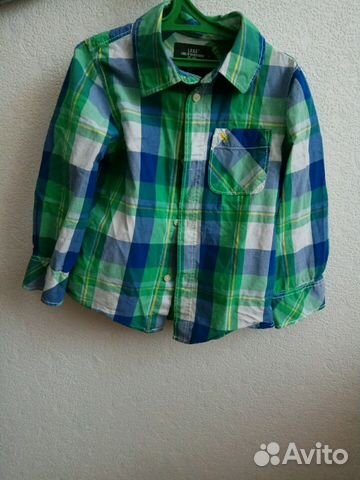Рубашка H&M рр 110 Рубашка H&M рр 110