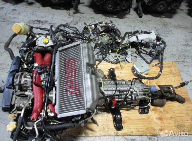 EJ20T EJ20 двигатель мотор двс Субара