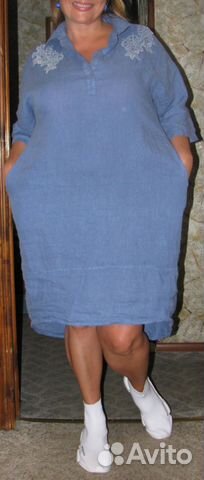 Италия.100лен.Потрясающ.туника Италия.100лен.Потрясающ.туника