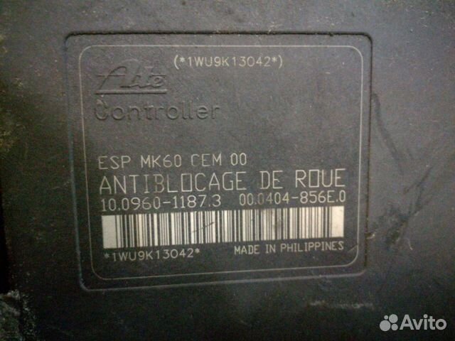 Блок абс есп Пежо Блок абс есп Пежо