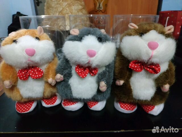 Игрушка Хомяк повторюшка
