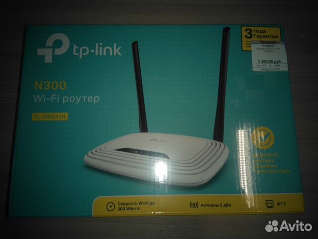 84012356506 Wi-Fi Роутер Tp-Link WR841N