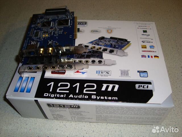 E mu 1212m pci звуковая карта