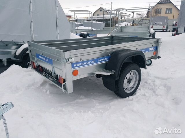 Прицеп оцинк Tavials Premium 2.01x1.23