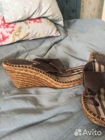 Шлепанцы Burberry оригинал