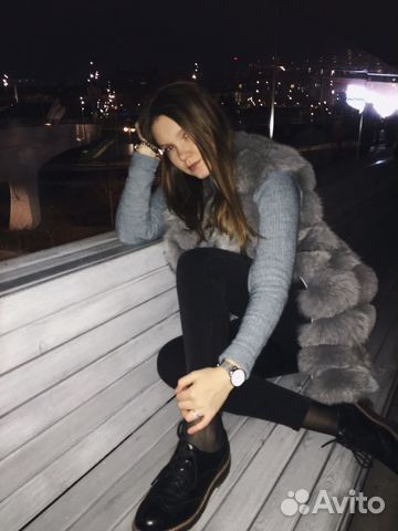 Жилетка из песца Жилетка из песца