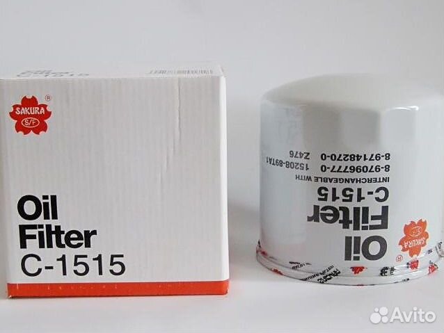 Масляный фильтр Исузу 4HG1/4HK1 NQR 71/75 Масляный фильтр Исузу 4HG1/4HK1 NQR 71/75