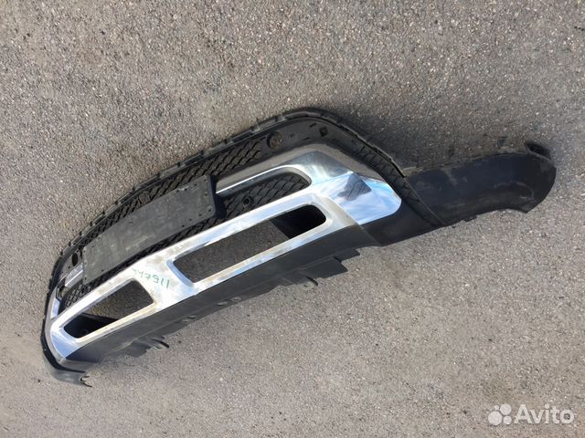 Бампер передний поврежденный Mercedes GLE