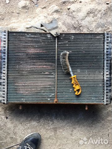 Радиатор от Соболя Медный в сборе с вентелятором
