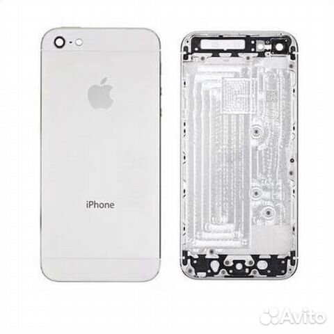 Корпус (задняя крышка) iPhone 5 белый, в наличии