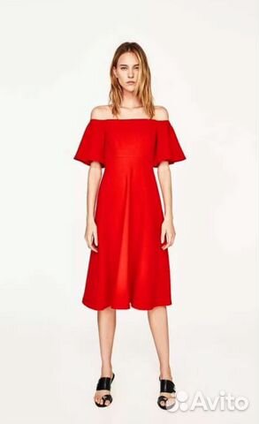 Платье миди Zara