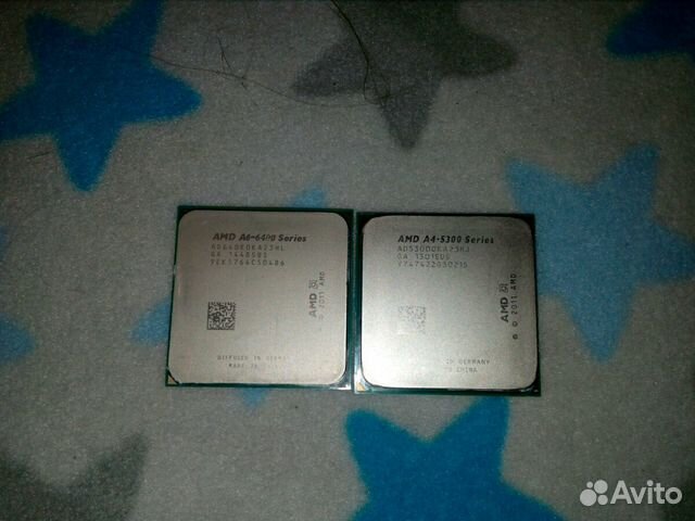Процессоры AMD A4-5300, A6-6400K