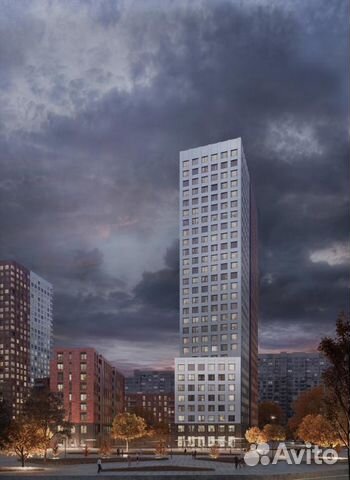 1-к квартира, 35.1 м², 22/29 эт. 1-к квартира, 35.1 м², 22/29 эт.