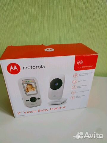 motorola 2 video baby monitor mbp481