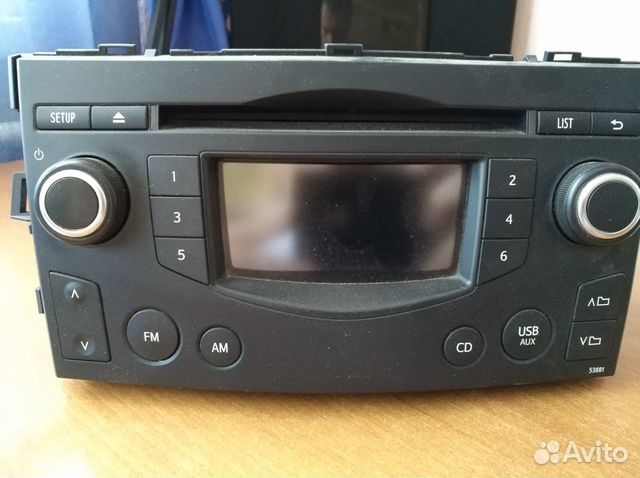 Штатная магнитола Toyota Verso