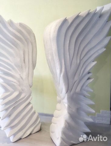 Крылья из пенопласта фотозона декор