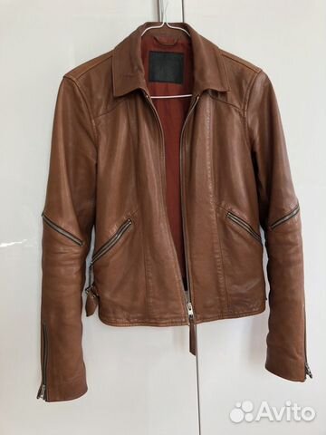 Кожаная куртка All saints XS