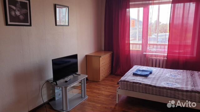 

1-к. квартира, 37 м², 2 кровати