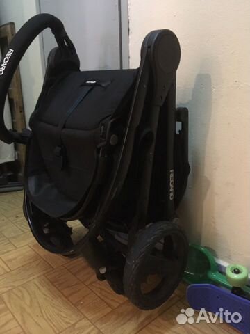 Коляска Recaro City Life чёрная + доп. коляска Коляска Recaro City Life чёрная + доп. коляска