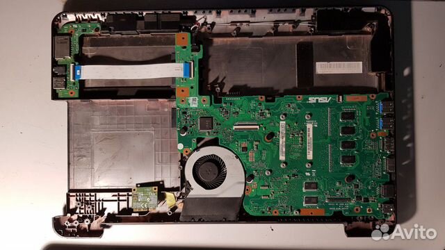 Ноутбук asus k 555y на запчасти