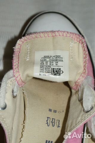 Кеды converse розовые, р.31, оригинал Кеды converse розовые, р.31, оригинал