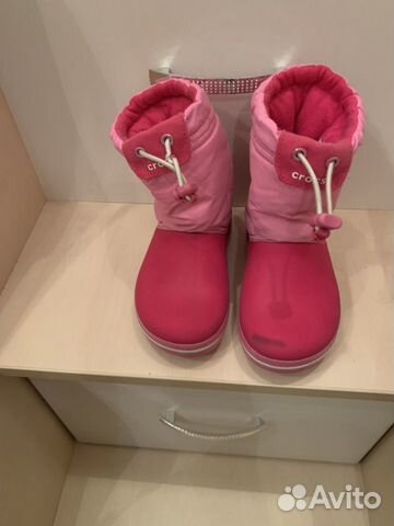 Сапоги крокс crocs С11 для девочки Сапоги крокс crocs С11 для девочки