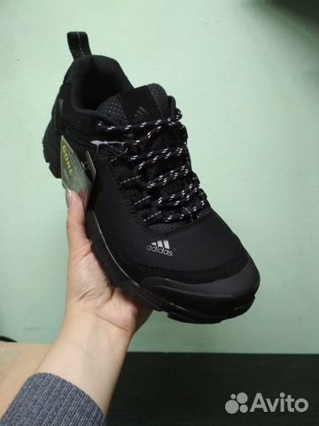 Кроссовки Adidas черные мембрана (41-45) Кроссовки Adidas черные мембрана (41-45)