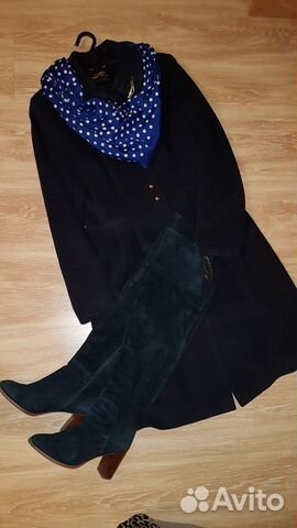 Сапоги натуральная замша Деми